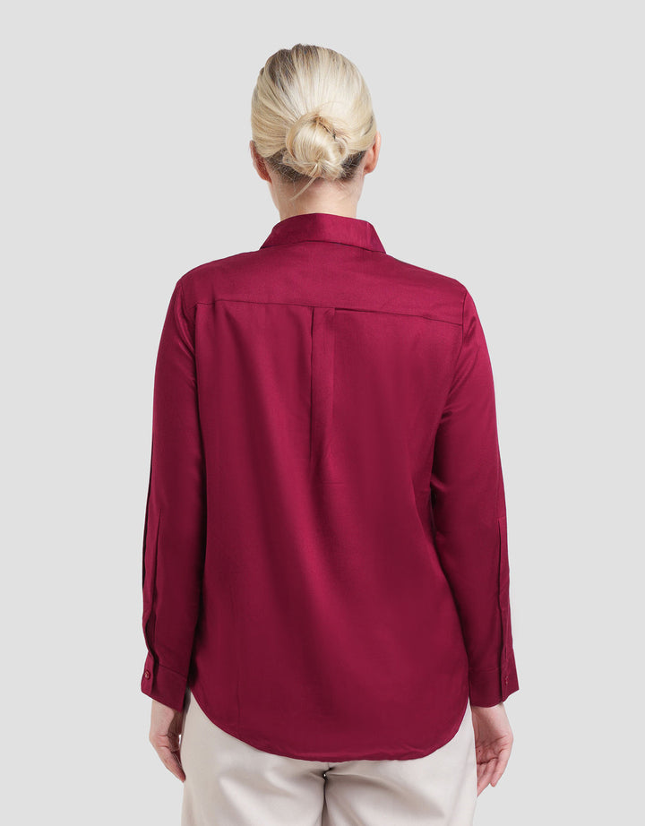 Connexion Rayon Twill Kemeja Wanita