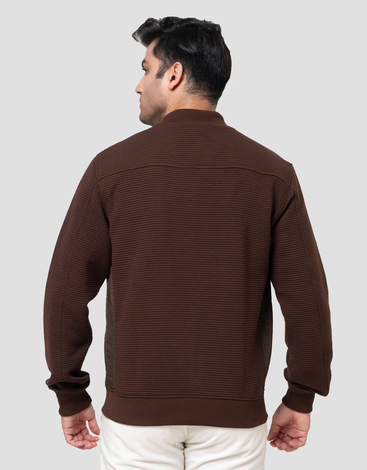 Cole Knit Ottoman Comb Jaket Pria