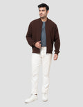Cole Knit Ottoman Comb Jaket Pria