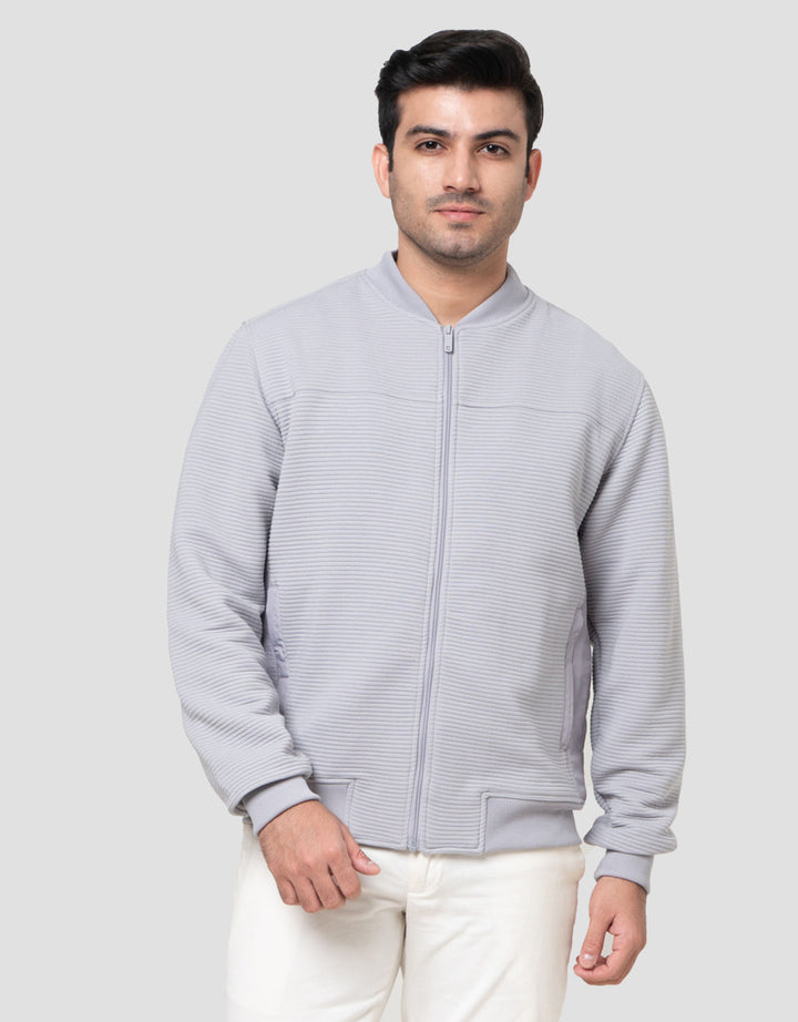 COLE KNIT OTTOMAN COMB JAKET PRIA
