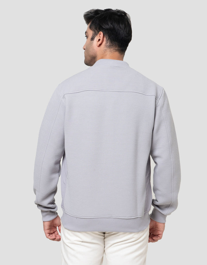 Cole Knit Ottoman Comb Jaket Pria