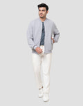 COLE KNIT OTTOMAN COMB JAKET PRIA
