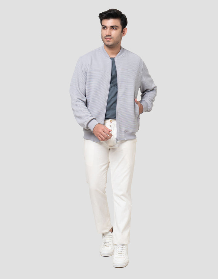 COLE KNIT OTTOMAN COMB JAKET PRIA