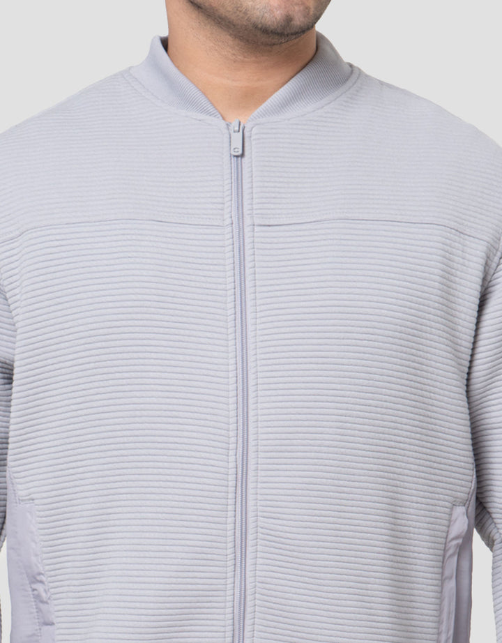 Cole Knit Ottoman Comb Jaket Pria