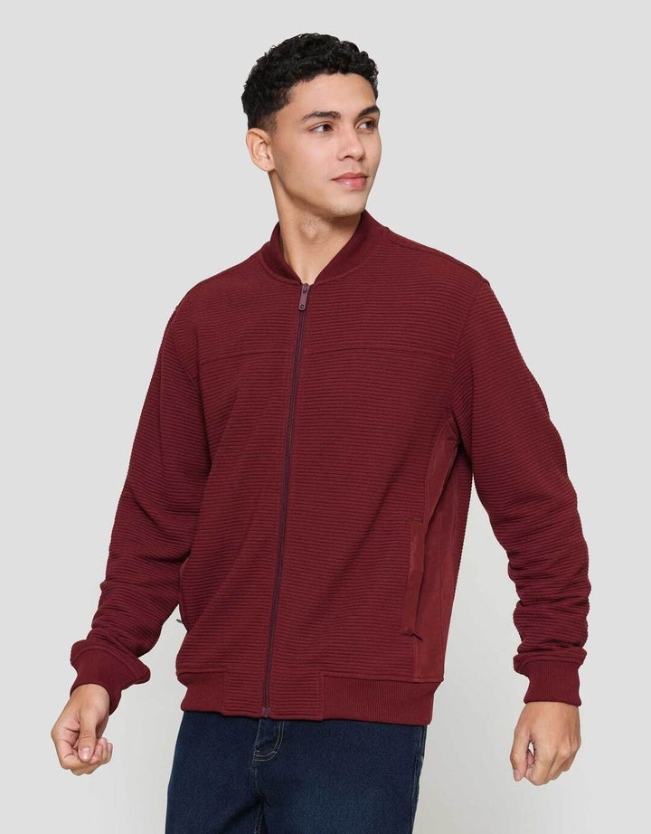 COLE KNIT OTTOMAN COMB JAKET PRIA