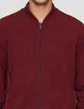 COLE KNIT OTTOMAN COMB JAKET PRIA