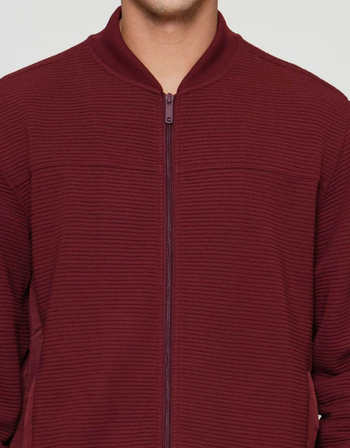 COLE KNIT OTTOMAN COMB JAKET PRIA