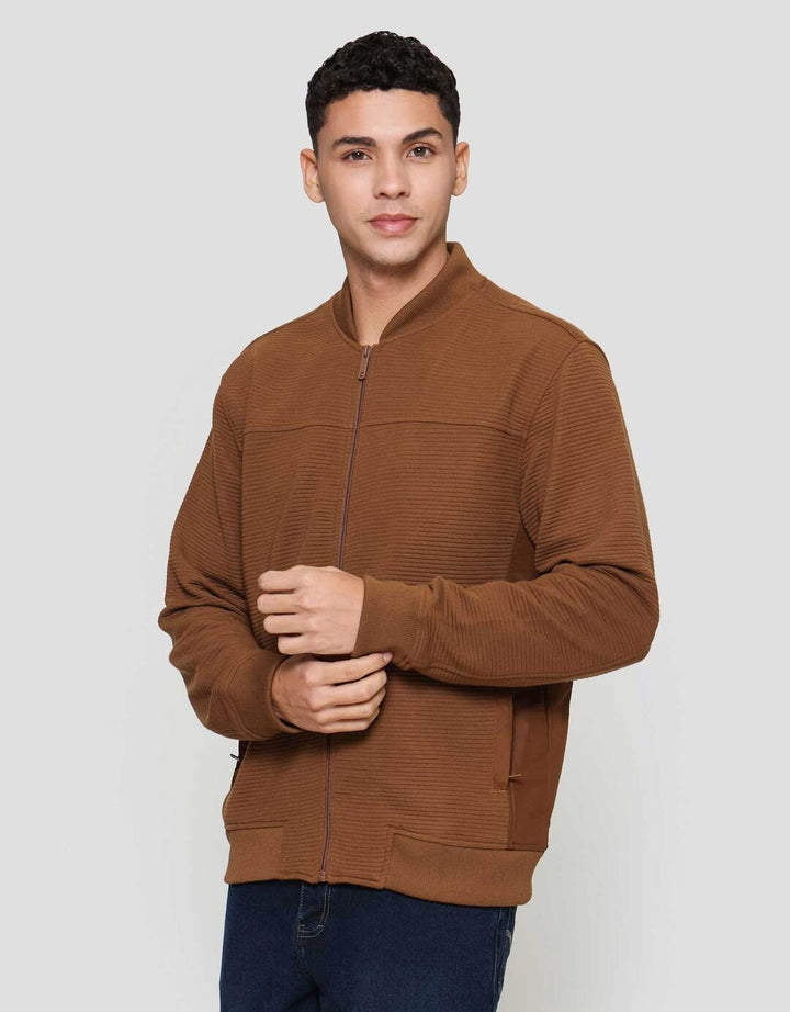 COLE KNIT OTTOMAN COMB JAKET PRIA