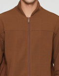 COLE KNIT OTTOMAN COMB JAKET PRIA