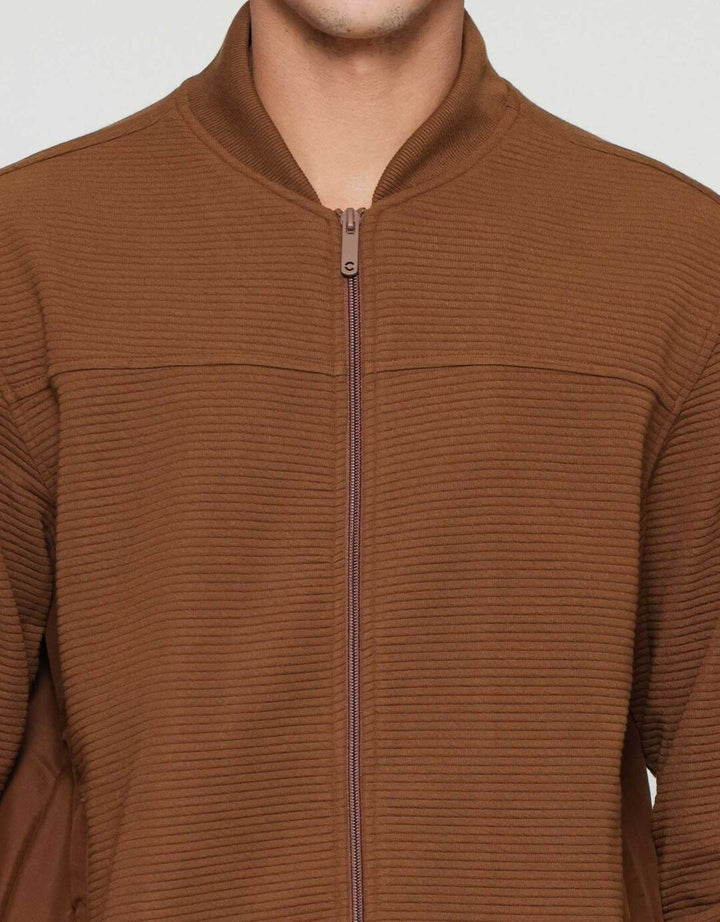 COLE KNIT OTTOMAN COMB JAKET PRIA