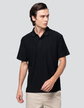Cole Solid Texture Tribal Smartfit Kaos Polo Pria