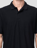 Cole Solid Texture Tribal Smartfit Kaos Polo Pria
