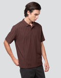 Cole Solid Texture Slub Exe Smartfit Kaos Polo Pria