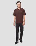 Cole Solid Texture Slub Exe Smartfit Kaos Polo Pria