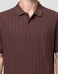 Cole Solid Texture Slub Exe Smartfit Kaos Polo Pria