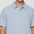 Cole Solid Texture Chain Vertical Pil Smartfit Kaos Polo Pria