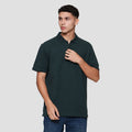 Cole Solid Repeat Texture Kaos Polo Pria