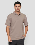 Cole Nyc Twill Knit Spandex Kaos Polo Pria