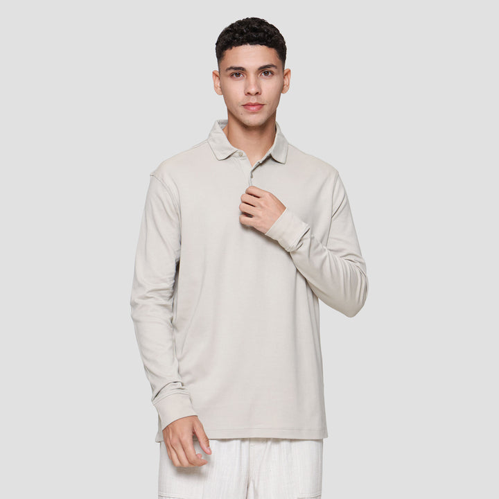 Cole Interlock With Rib Kaos Polo Pria