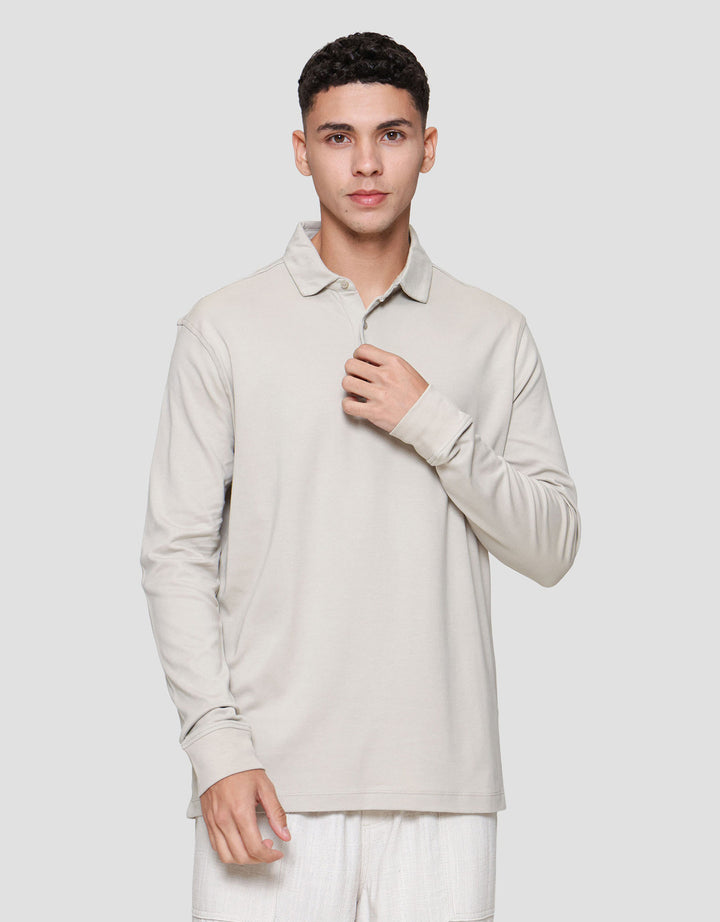 Cole Interlock With Rib Kaos Polo Pria