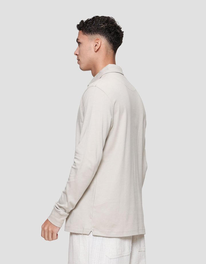 Cole Interlock With Rib Kaos Polo Pria