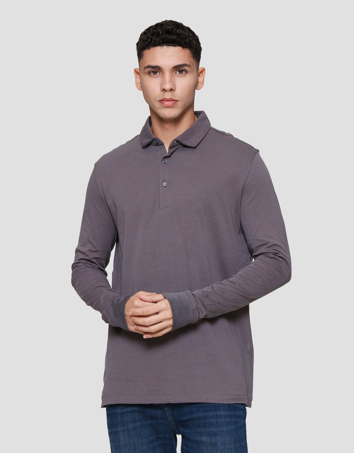 Cole Interlock With Rib Kaos Polo Pria