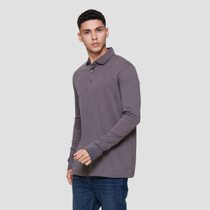 Cole Interlock With Rib Kaos Polo Pria