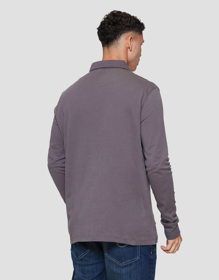 Cole Interlock With Rib Kaos Polo Pria