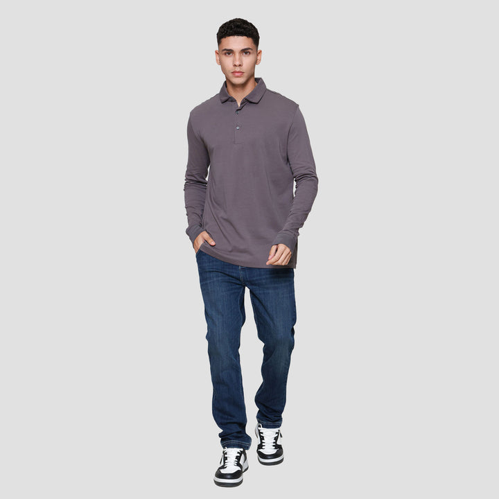 Cole Interlock With Rib Kaos Polo Pria