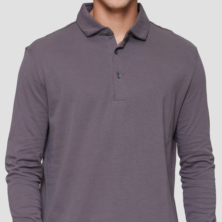 Cole Interlock With Rib Kaos Polo Pria