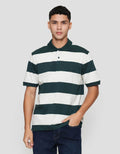 Cole Stripes Rugby Kaos Polo Pria