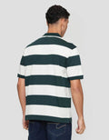 Cole Stripes Rugby Kaos Polo Pria