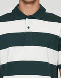 Cole Stripes Rugby Kaos Polo Pria
