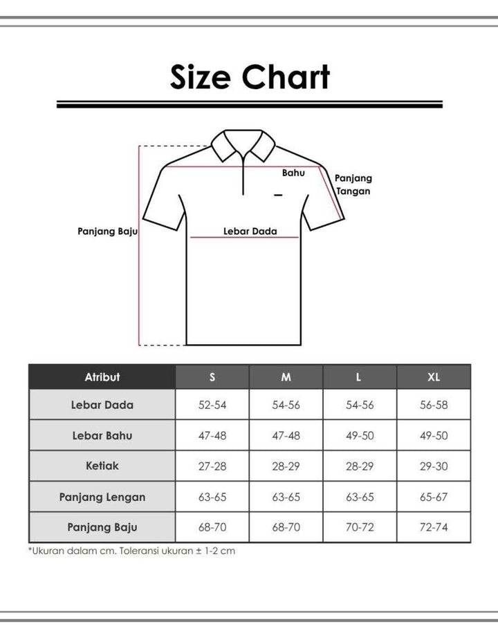 Cole Stripes Rugby Kaos Polo Pria