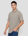 Cole Stripes Jcrew Collar Shell Fabric Kaos Polo Pria