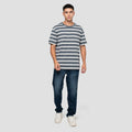 Cole Stripes Jersey Mng Pocket Kaos Pria