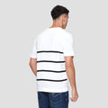 Cole Stripes Flatknit Acrylic Kaos Pria