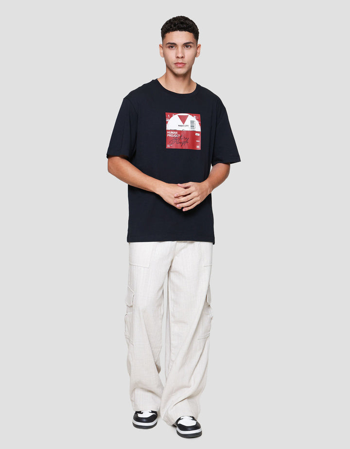 Cole Graphic Disc Plastisol Print Reg Fit Kaos Pria