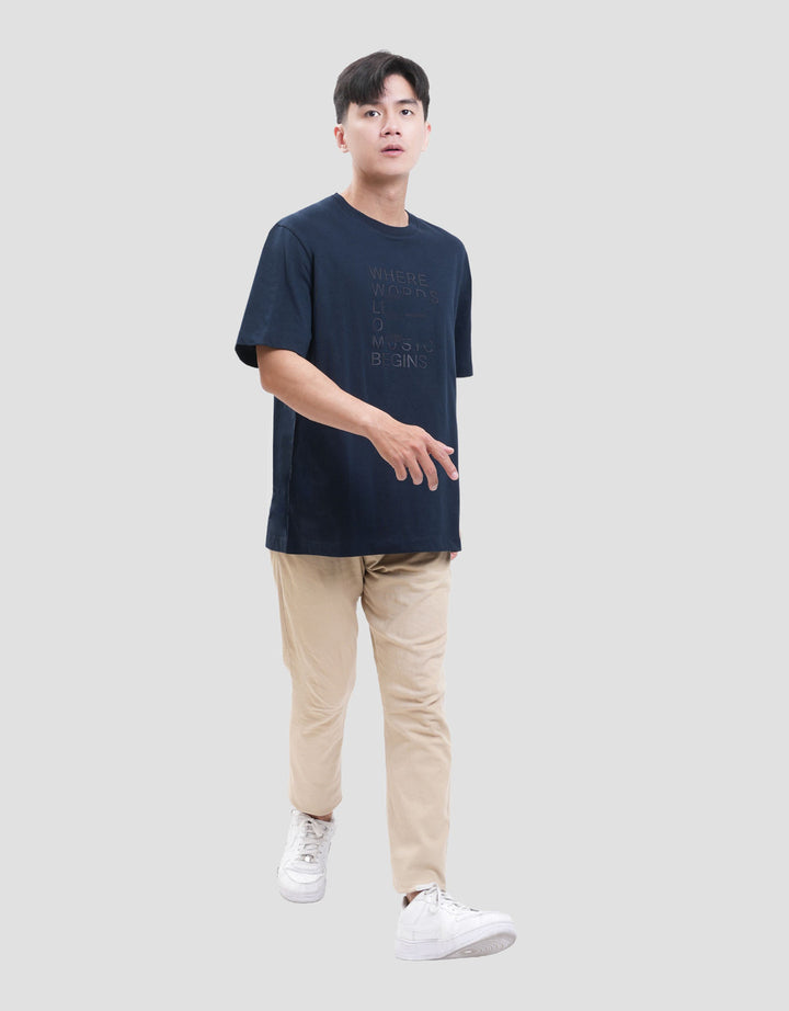 Cole Graphic Where Words Foaming Print Reg Fit Kaos Pria