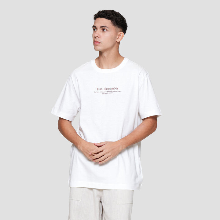 Cole Graphic Just Reminder Hd Print Reg Fit Kaos Pria