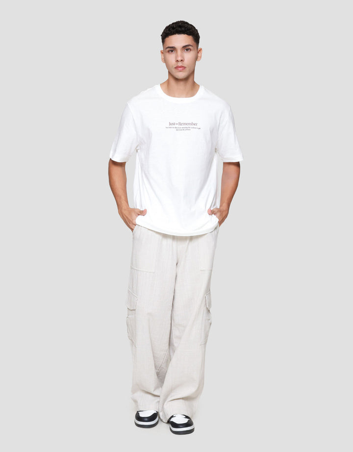 Cole Graphic Just Reminder Hd Print Reg Fit Kaos Pria