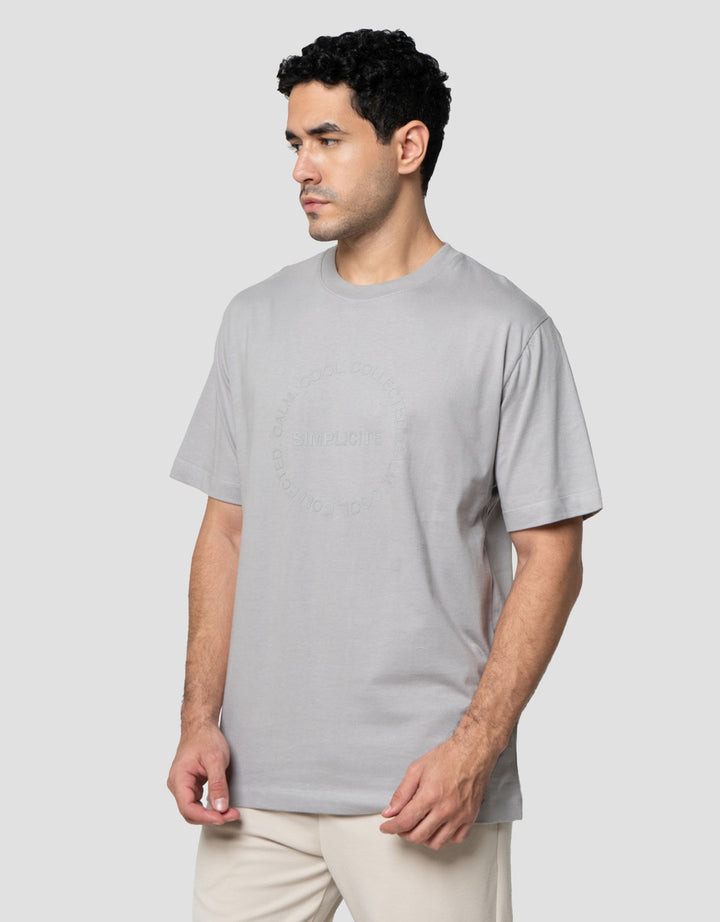 Cole Graphic Round Hd Print Kaos Pria