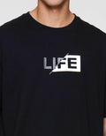 Cole Graphic Embroidery Life Reg Fit Kaos Pria