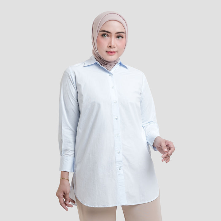 Annisa Basic Soft Cotton Kemeja Wanita