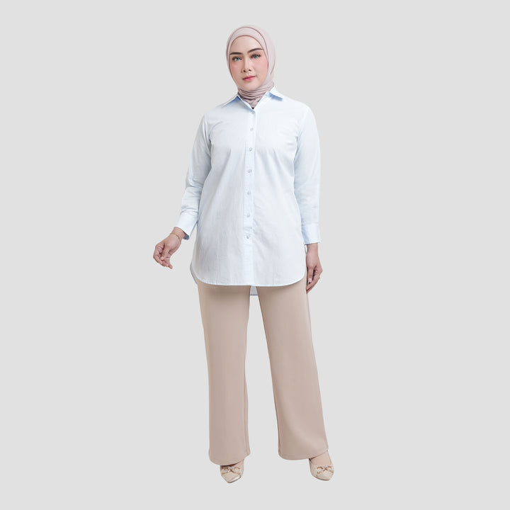 Annisa Basic Soft Cotton Kemeja Wanita