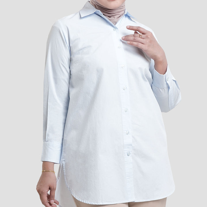 Annisa Basic Soft Cotton Kemeja Wanita