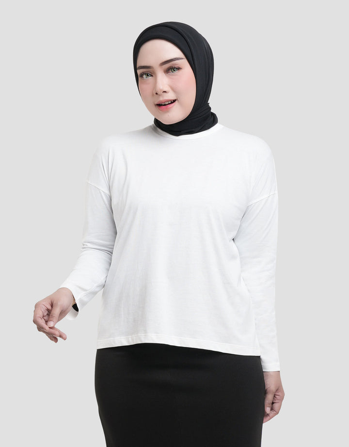 Annisa Dropped Shoulder Relax Enzymed Kaos Wanita