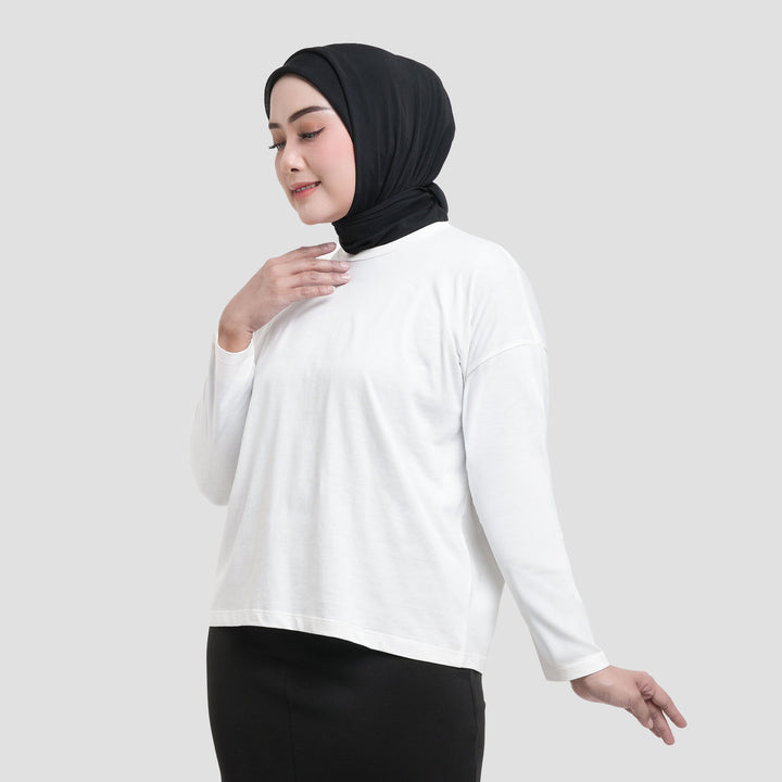 Annisa Dropped Shoulder Relax Enzymed Kaos Wanita
