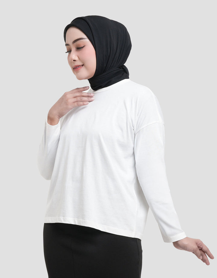 Annisa Dropped Shoulder Relax Enzymed Kaos Wanita