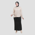 Annisa Drop Shoulder Buttoned Down Twill Kemeja Wanita